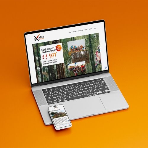 Site internet pour événement sportif – Xtrem VTT Normandie